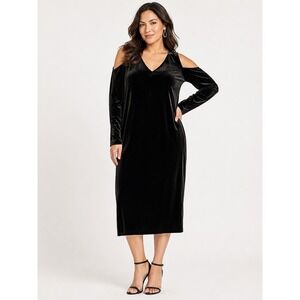 vince camuto women's lace blouson-sleeve shift dress Vince camuto lace shift dress with bell sleeves + FREE SHIPPING